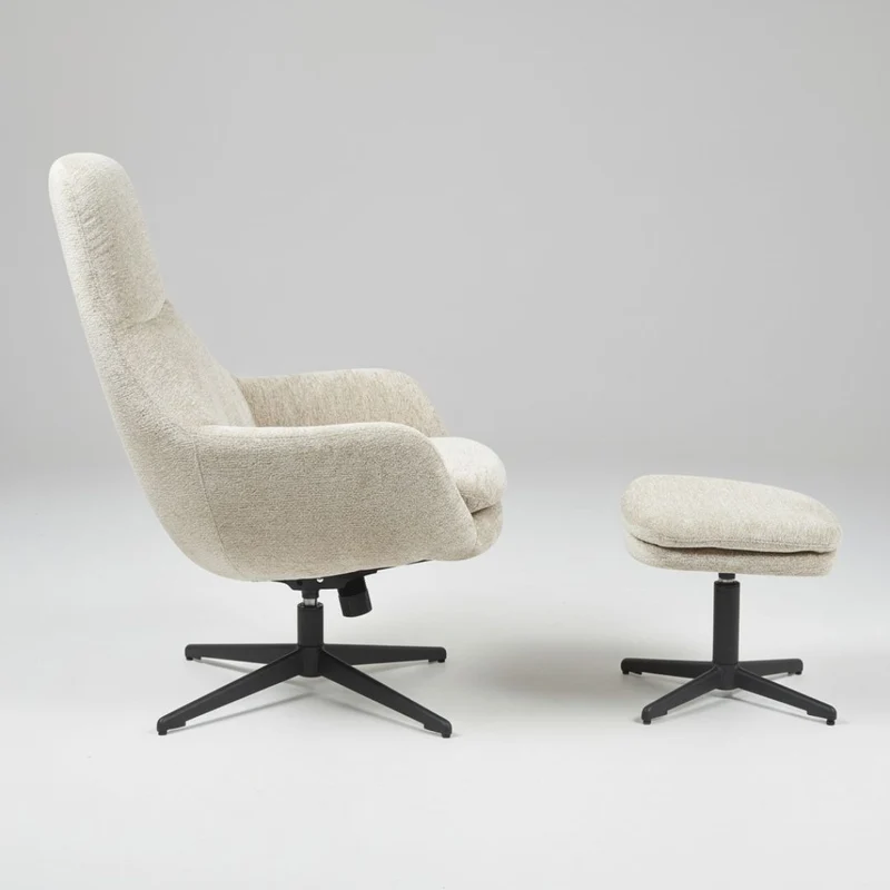 Loungechair mit Hocker | Model Felsenruhe | 1 Stück