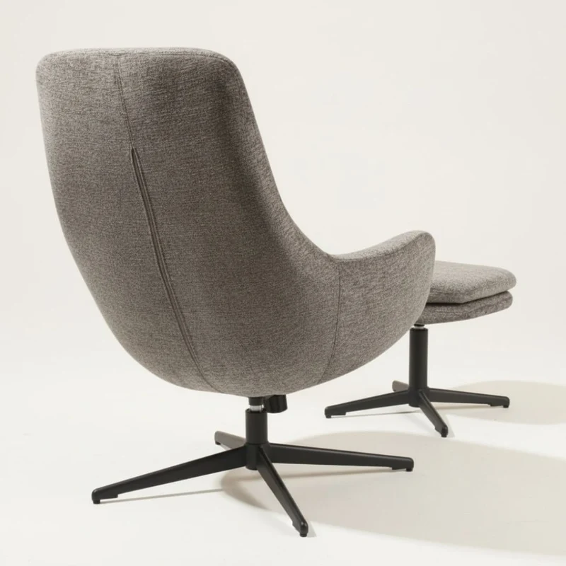 Loungechair mit Hocker | Model Felsenruhe | 1 Stück
