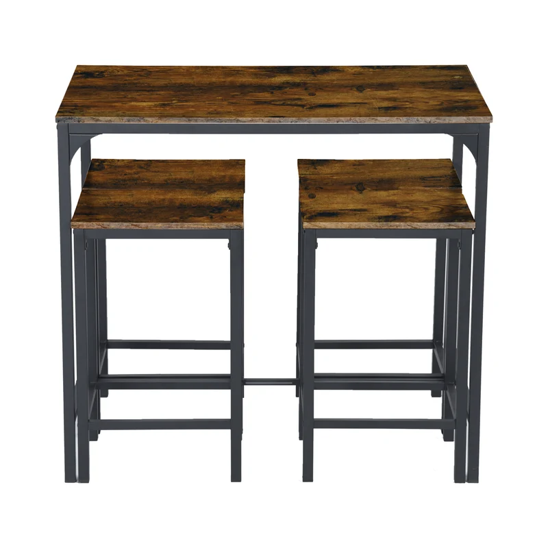 FAIRMAN Retro-Barset für 4 Personen – Feuermuster