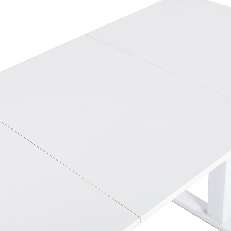 Elektrisch höhenverstellbarer Schreibtisch 160 x 75 cm, weiß-DUMONT