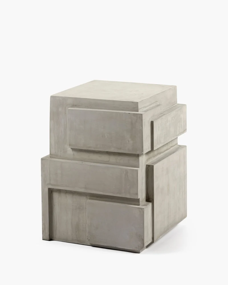 Side table concrete Pawn