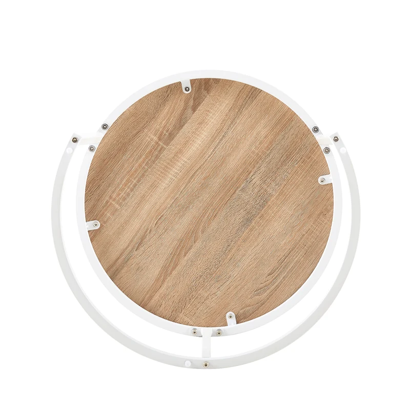 VERONA Couchtisch 2er-Set, bemaltes minimalistisches Design, rund, Durchmesser 60*45CM/40*35CM