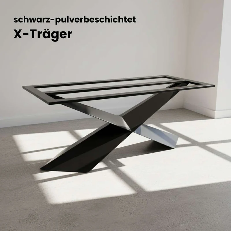Sale! Esstisch aus Nussbaum | 220 x 100 cm | verschiedene Gestelle