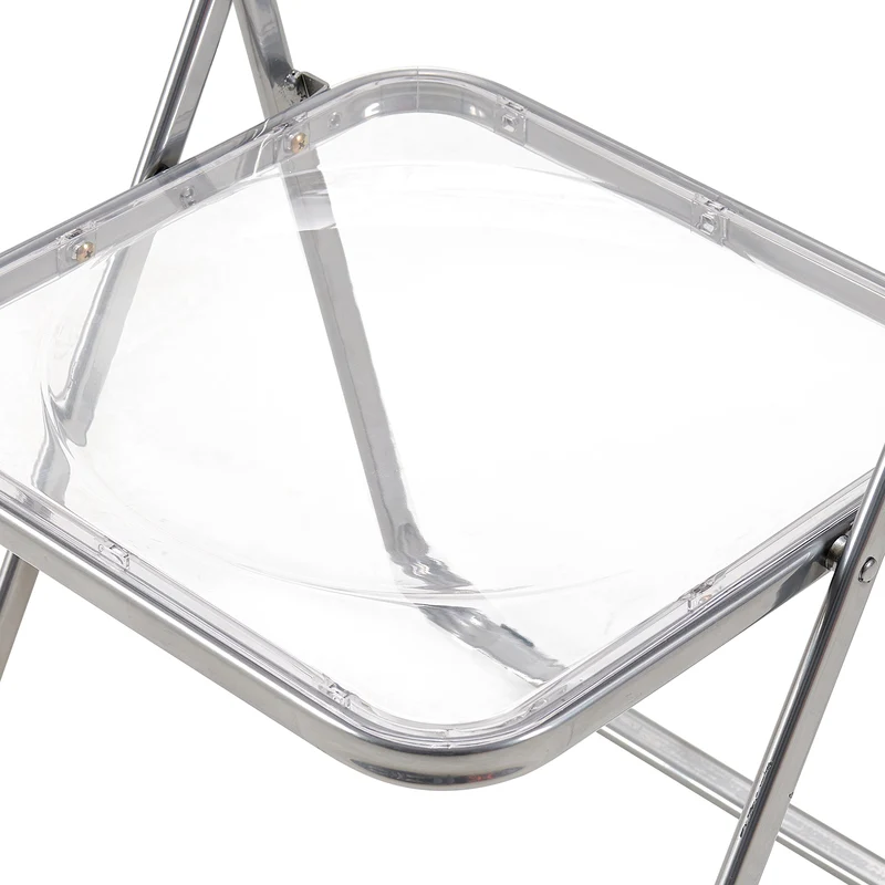 PURDY Stapelbare Klappstühle von , 2/4/6 er-Set, transparent