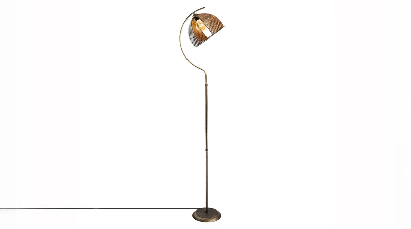 KAWOLA Stehlampe WENORA Bambus antik