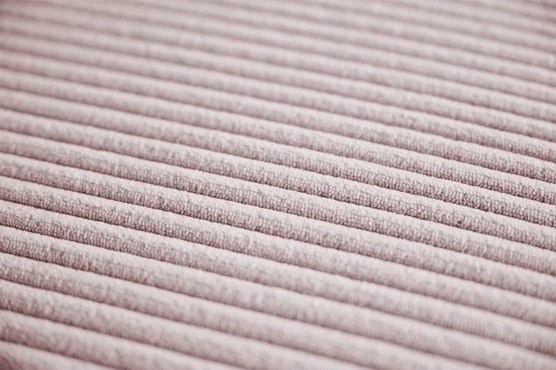KAWOLA Hocker WIOLO SOFT Sitzelement für Modulsofa Cord rosa