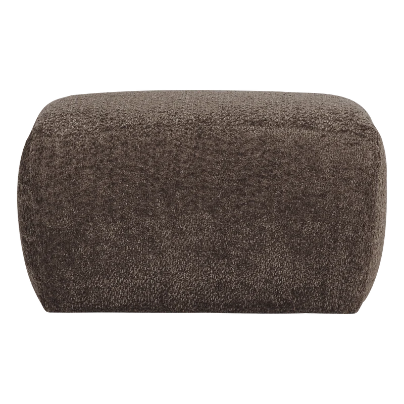 Mojo Base Hocker Wolle Braun
