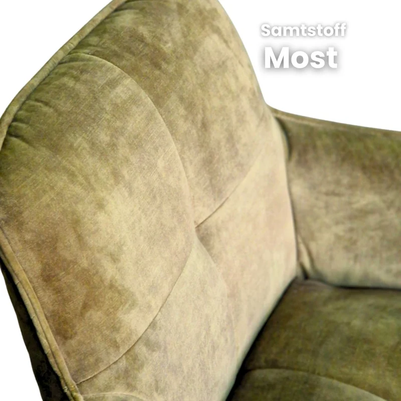 Esstisch Stuhl | Schwarzwald-Loft | Samtstoff | 1 Stück