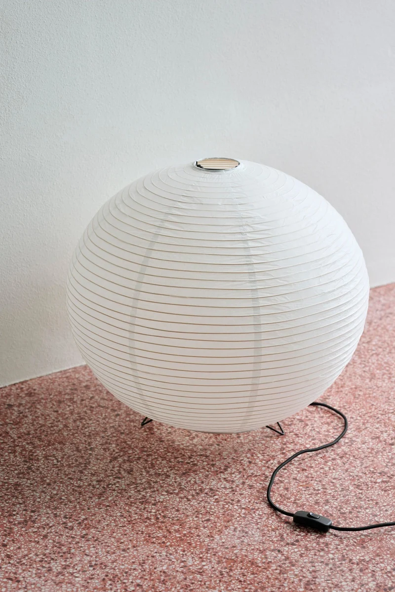 Rice Paper Floor Shade