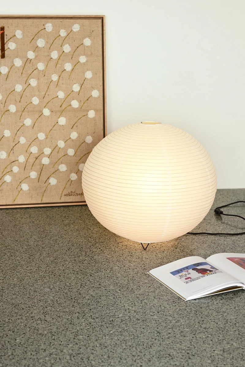 Rice Paper Floor Shade
