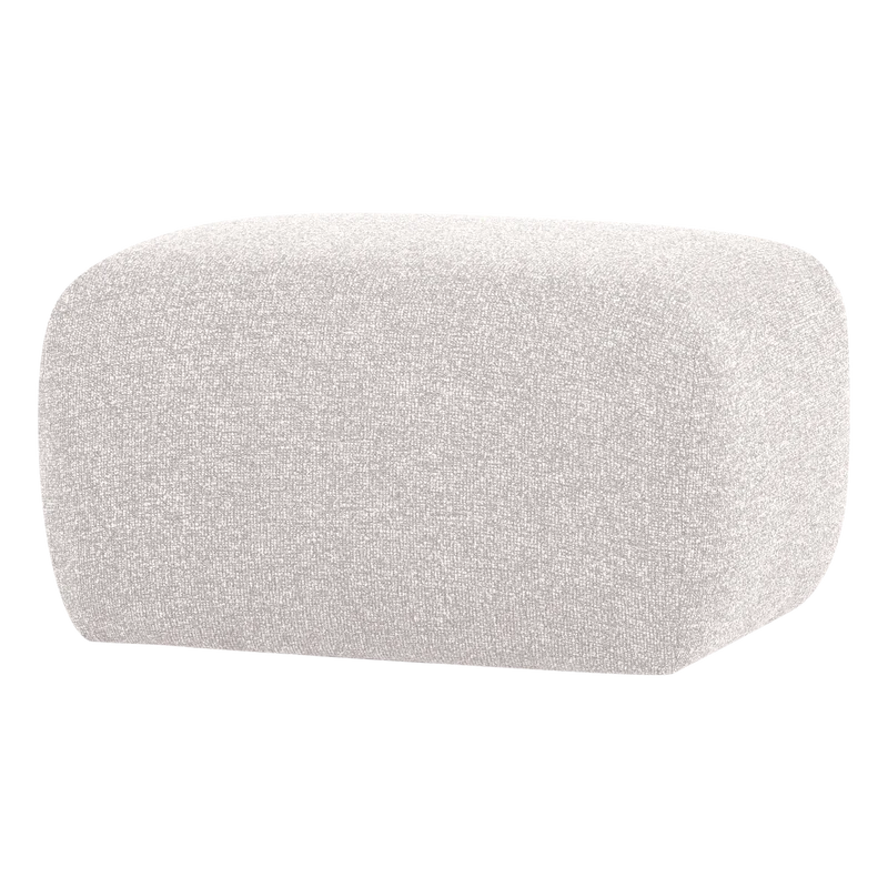 Mojo Base hocker bouclé ecru melange