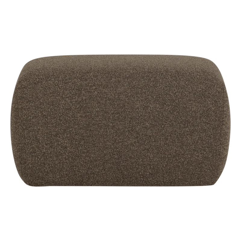 Mojo Base hocker bouclé braun melange