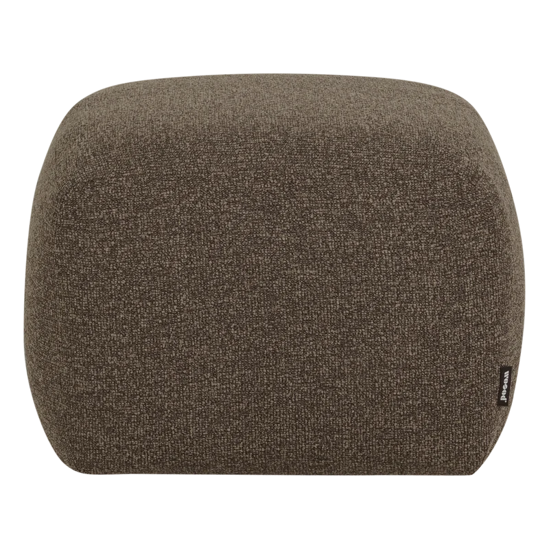 Mojo Base hocker bouclé braun melange