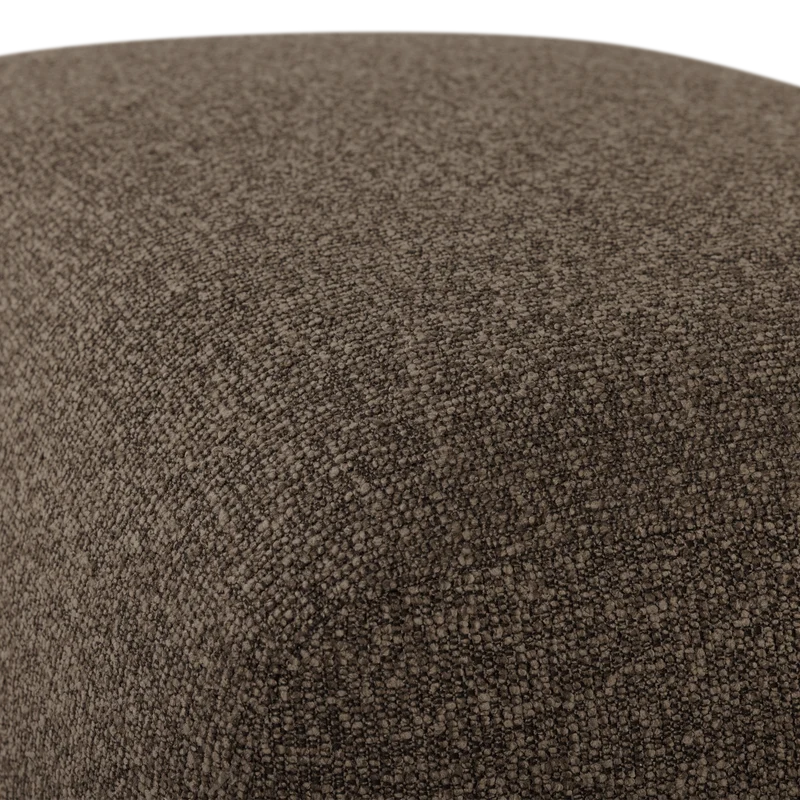 Mojo Base hocker bouclé braun melange