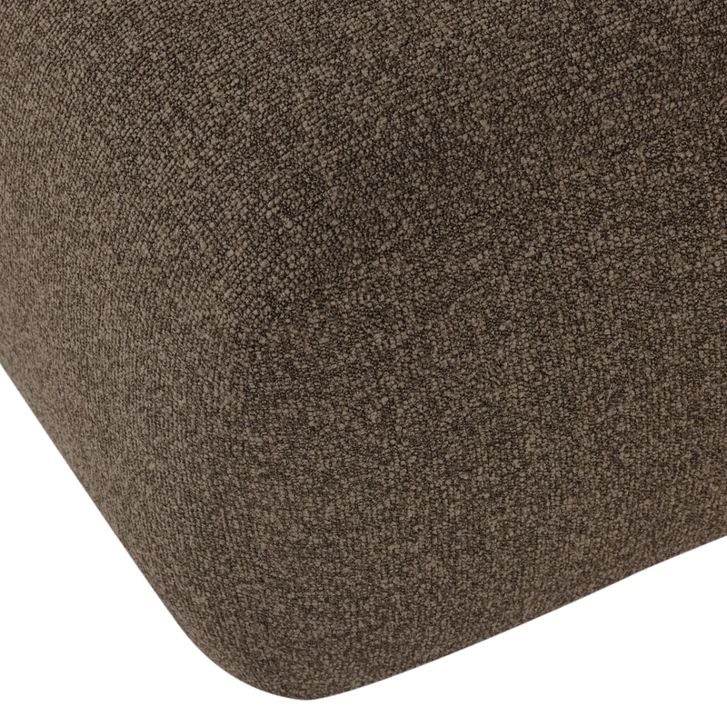 Mojo Base hocker bouclé braun melange