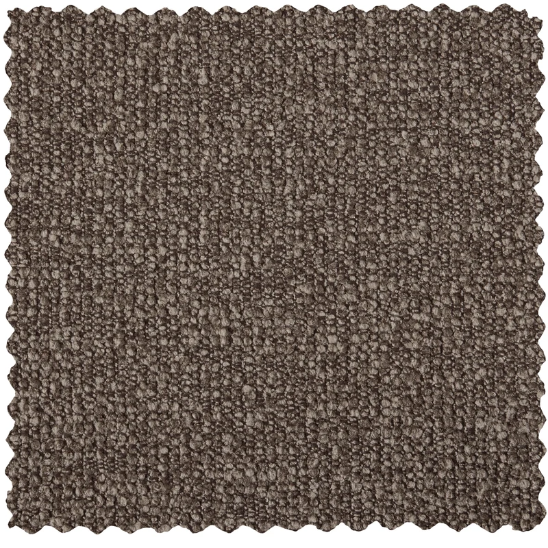 Mojo 2-sitzer bank rechts bouclé braun melange