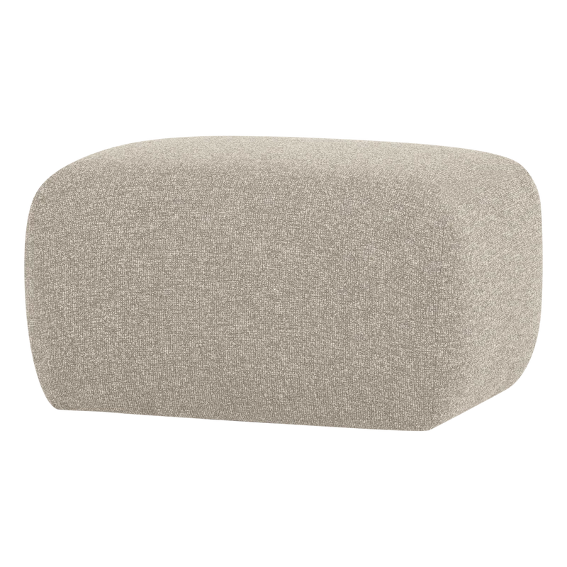 Mojo Base hocker bouclé beige melange