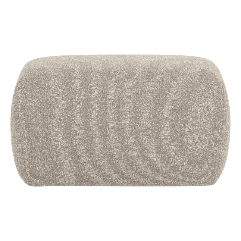 Mojo Base hocker bouclé beige melange