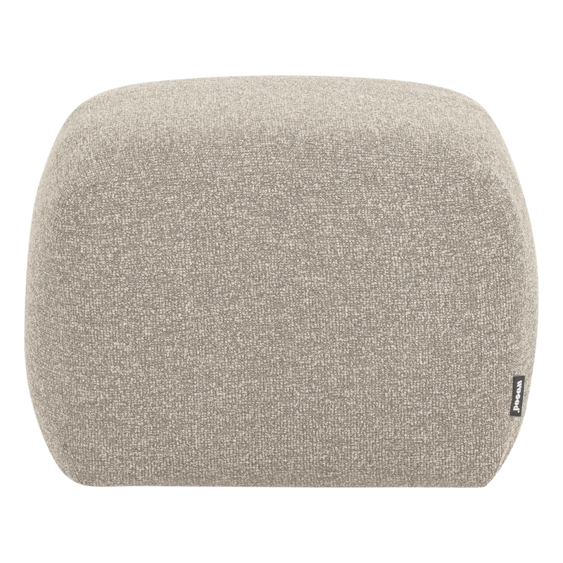 Mojo Base hocker bouclé beige melange