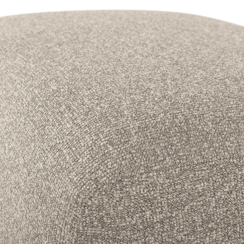 Mojo Base hocker bouclé beige melange
