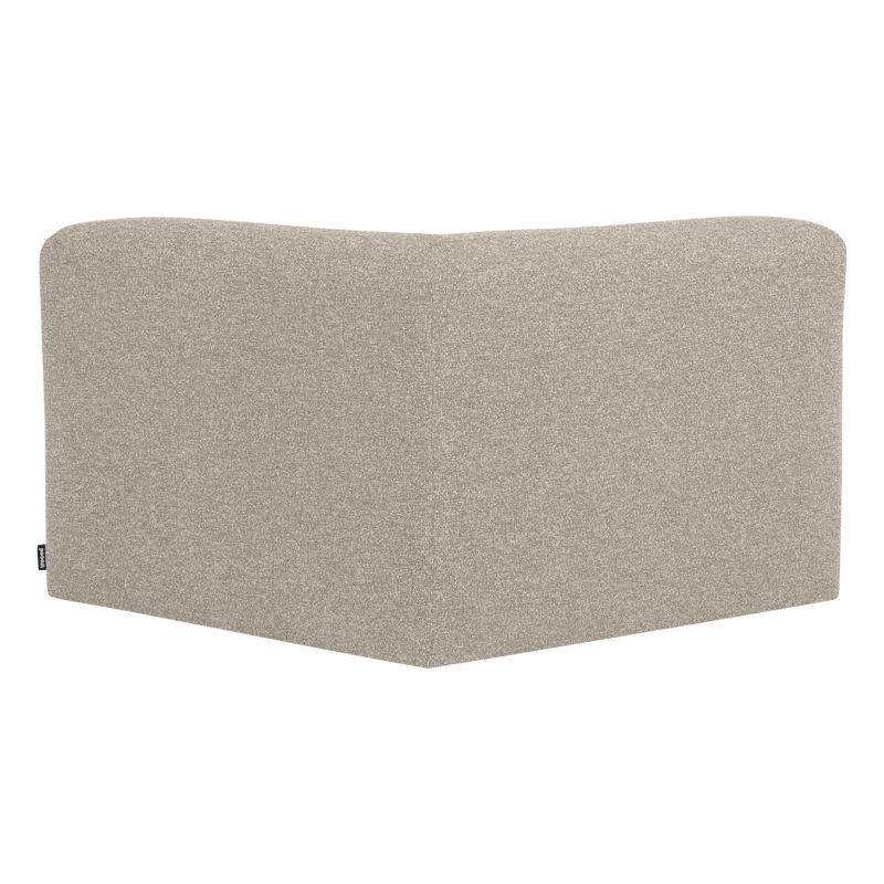 Mojo Base eckelement rechts bouclé beige melange