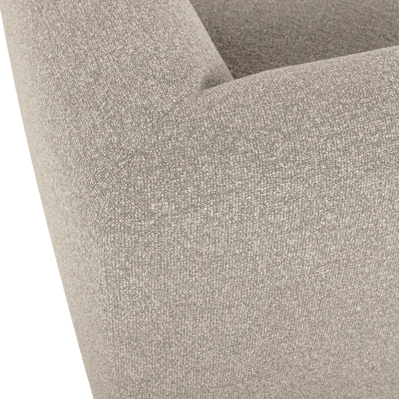 Mojo Base eckelement rechts bouclé beige melange