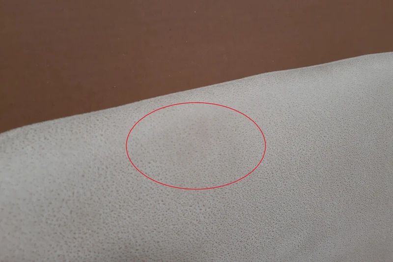B-Ware Stuhl Cali Sessel Microfaser Esszimmerstuhl creme Füße matt-schwarz