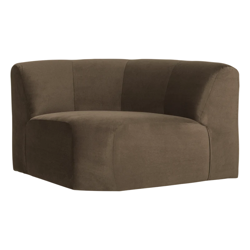 Mojo Base eckelement ronde samt taupe
