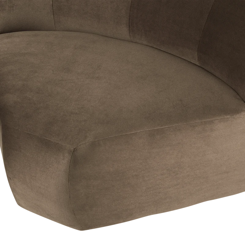 Mojo Base eckelement ronde samt taupe