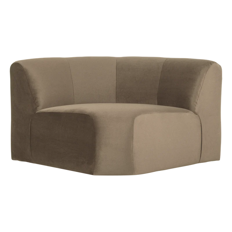 Mojo Base eckelement ronde samt khaki