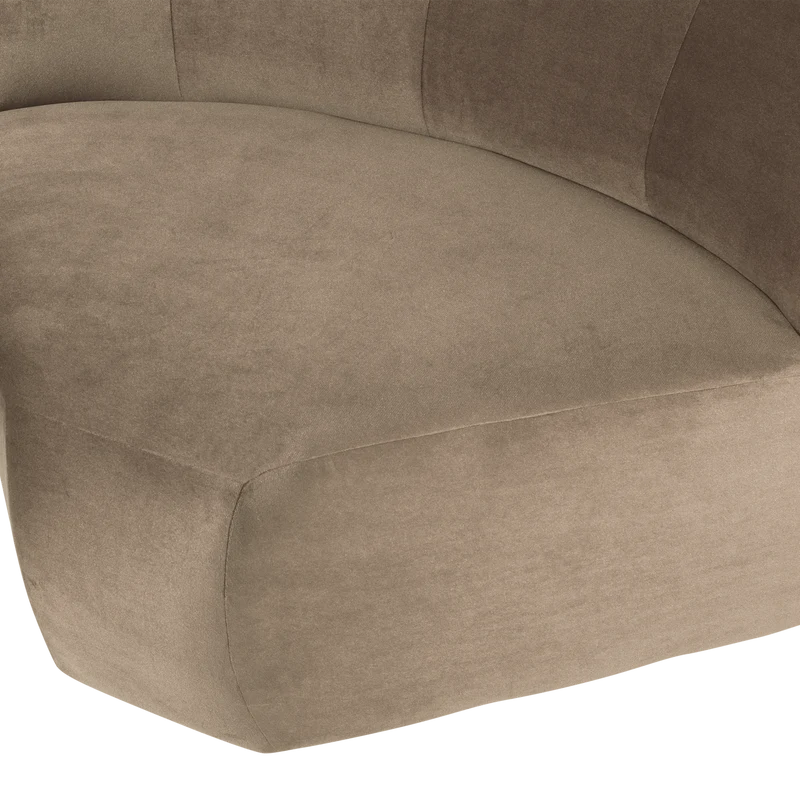 Mojo Base eckelement ronde samt khaki