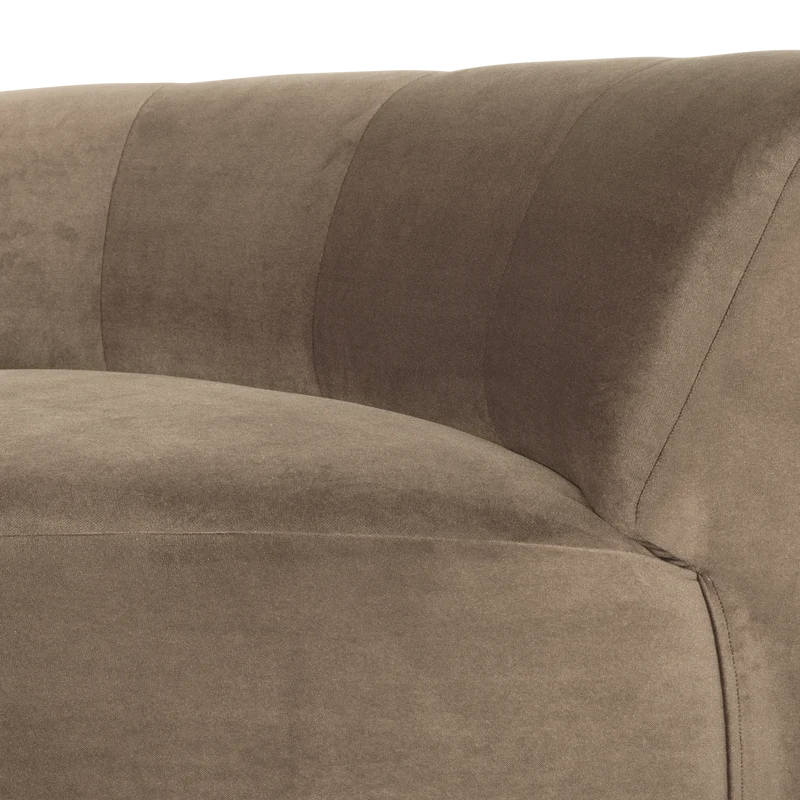 Mojo Base eckelement ronde samt khaki