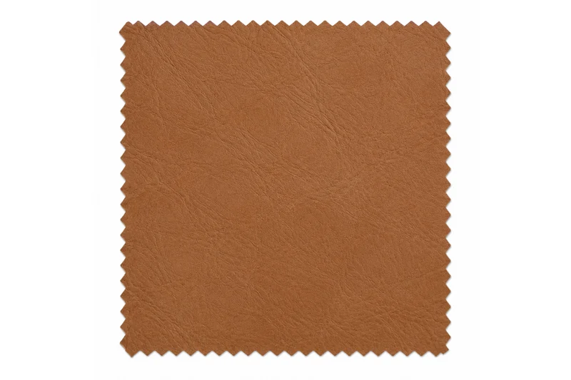 KAWOLA Stoffmuster Leder cognac