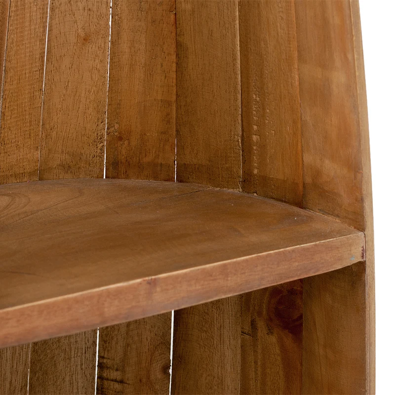Massivholz Bootsregal BALI Antique-Natural ca.100cm Bücherregal