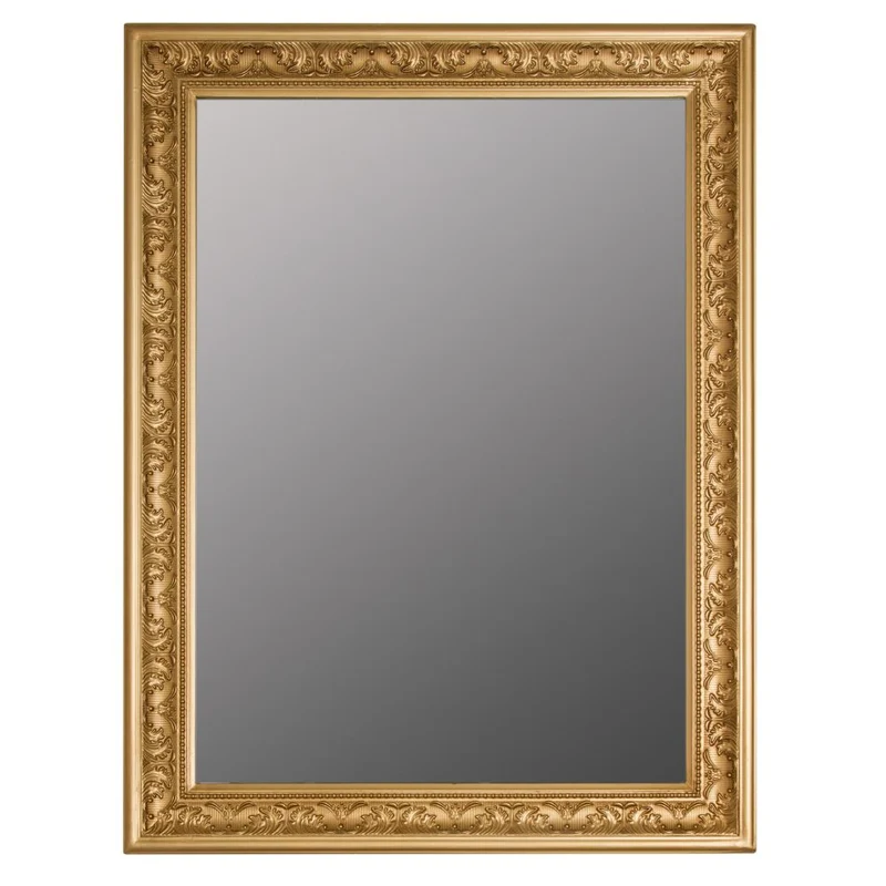 Traumhafter Spiegel FIORAL 82x62cm antik-gold Facette