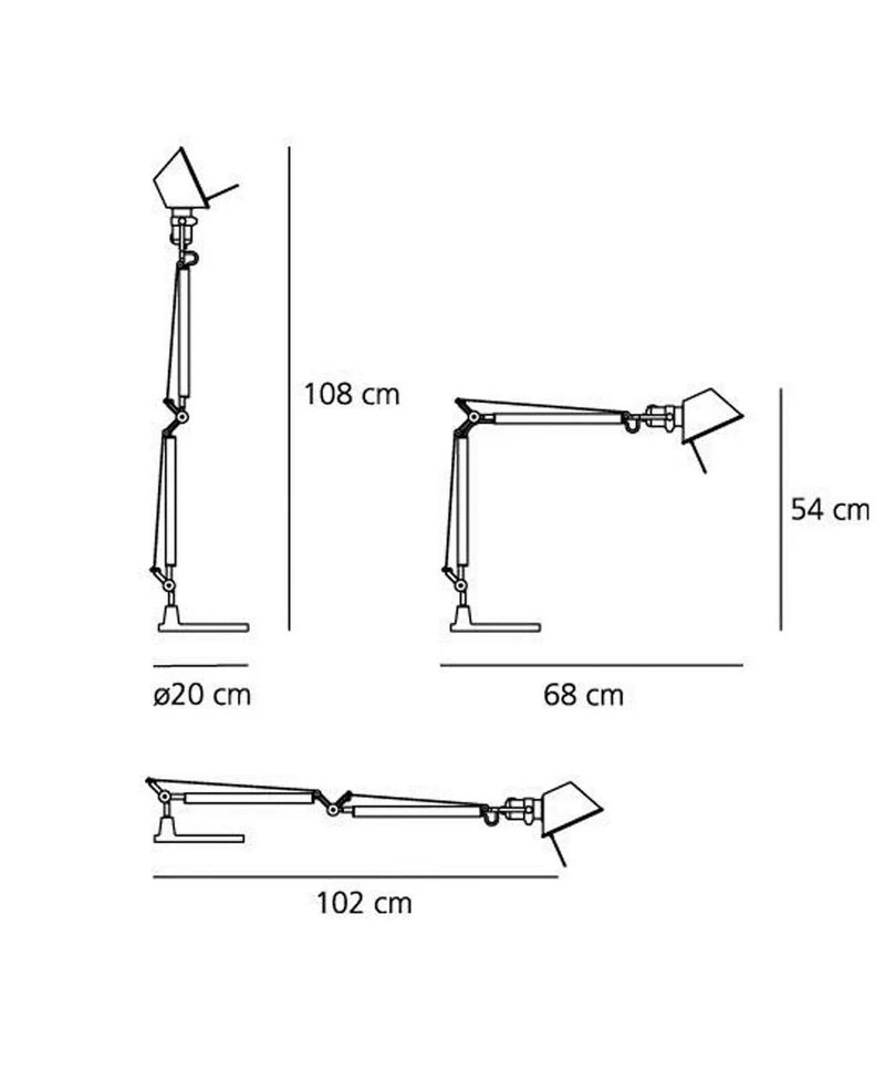 ARTEMIDE TOLOMEO - (MINI) DESK LAMP