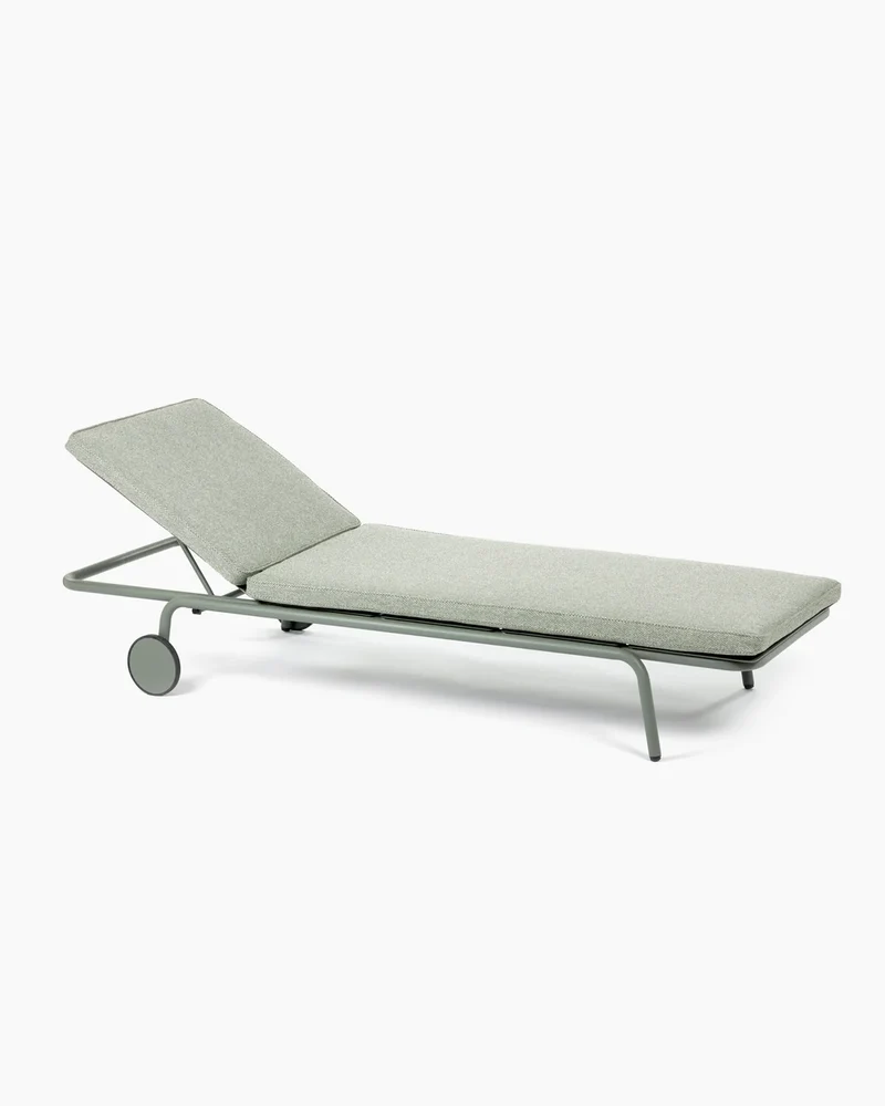 Sun lounger aluminium August