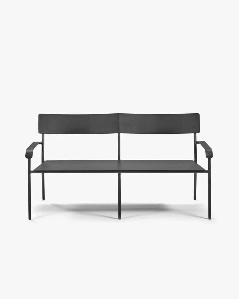 Two seater aluminium August