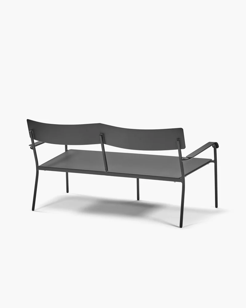 Two seater aluminium August