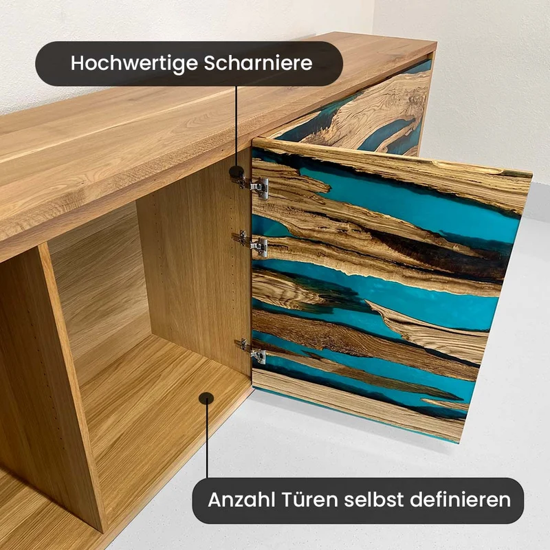 Epoxidharz Sideboard aus Epoxidharz | Longboard Epoxidharz