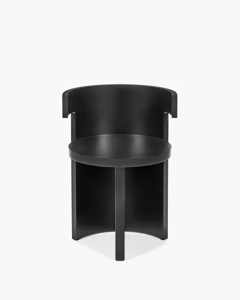 Chair beech black Boho