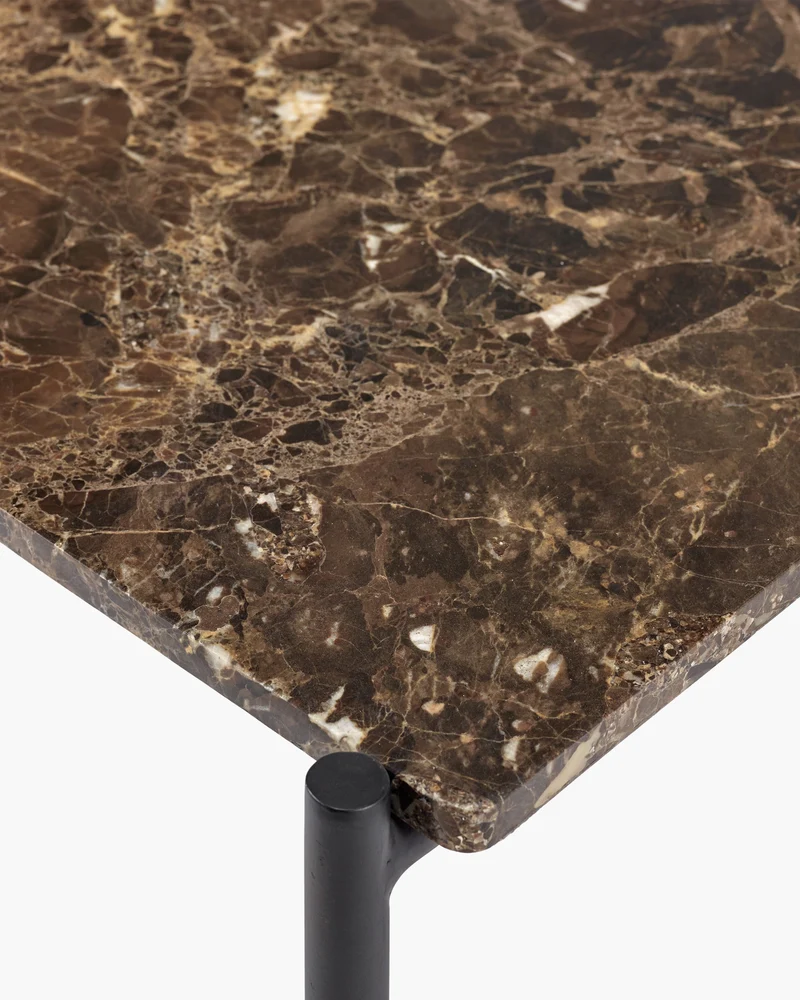 Side table brown Curve