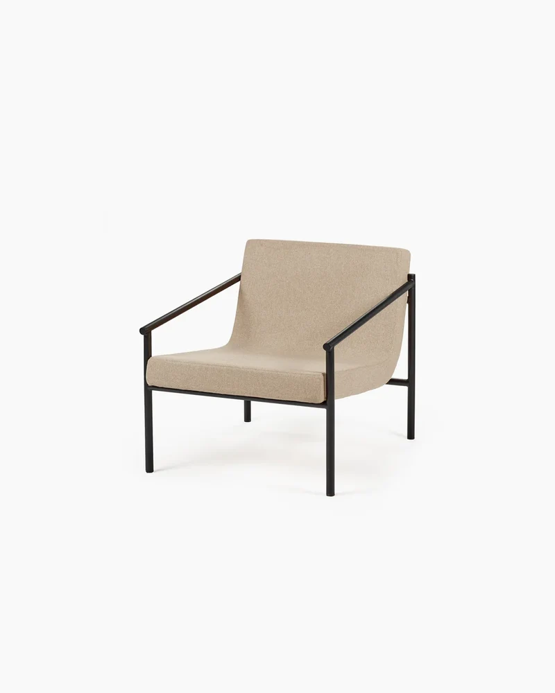 1 Sitzer Sofa mit Armlehnen Curve