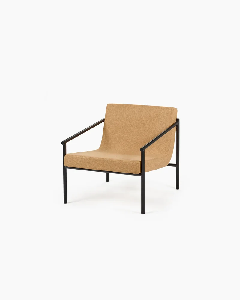 1 Sitzer Sofa mit Armlehnen Curve