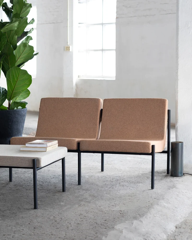 Curve 2 Sitzer Sofa