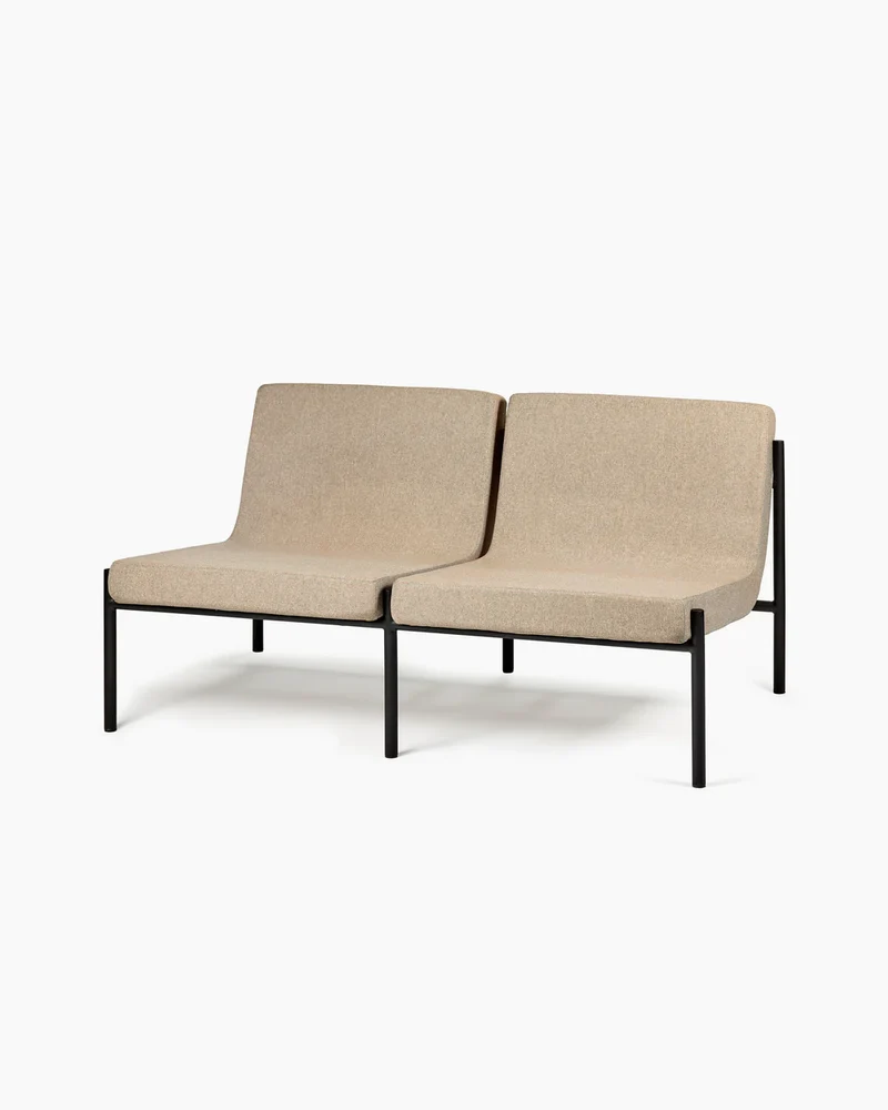 Curve 2 Sitzer Sofa