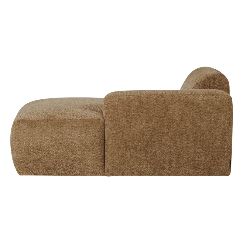 Mojo Base Chaiselongue-Element rechts Wolle Honiggelb