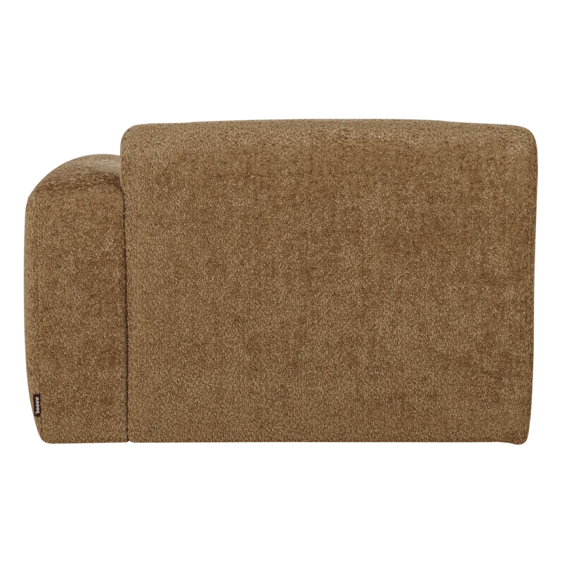 Mojo Base Chaiselongue-Element rechts Wolle Honiggelb