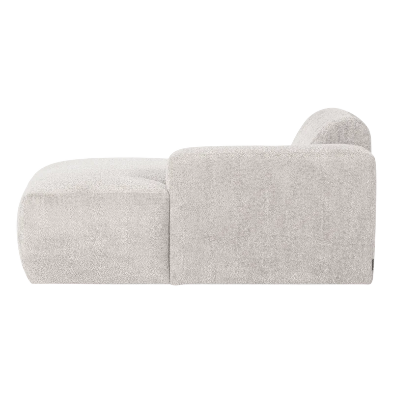 Mojo Base chaise longue element rechts wolle ecru