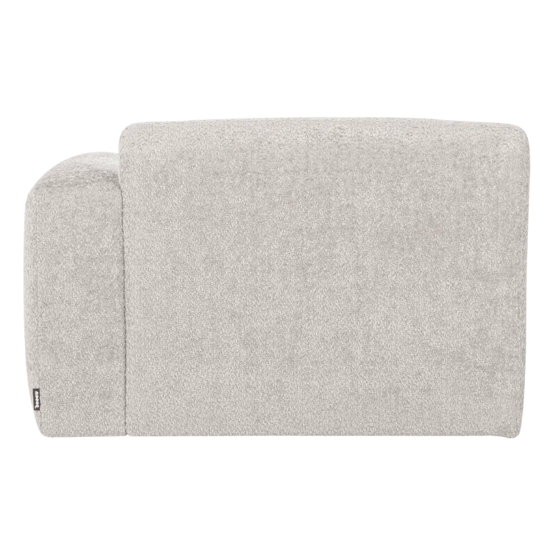 Mojo Base chaise longue element rechts wolle ecru